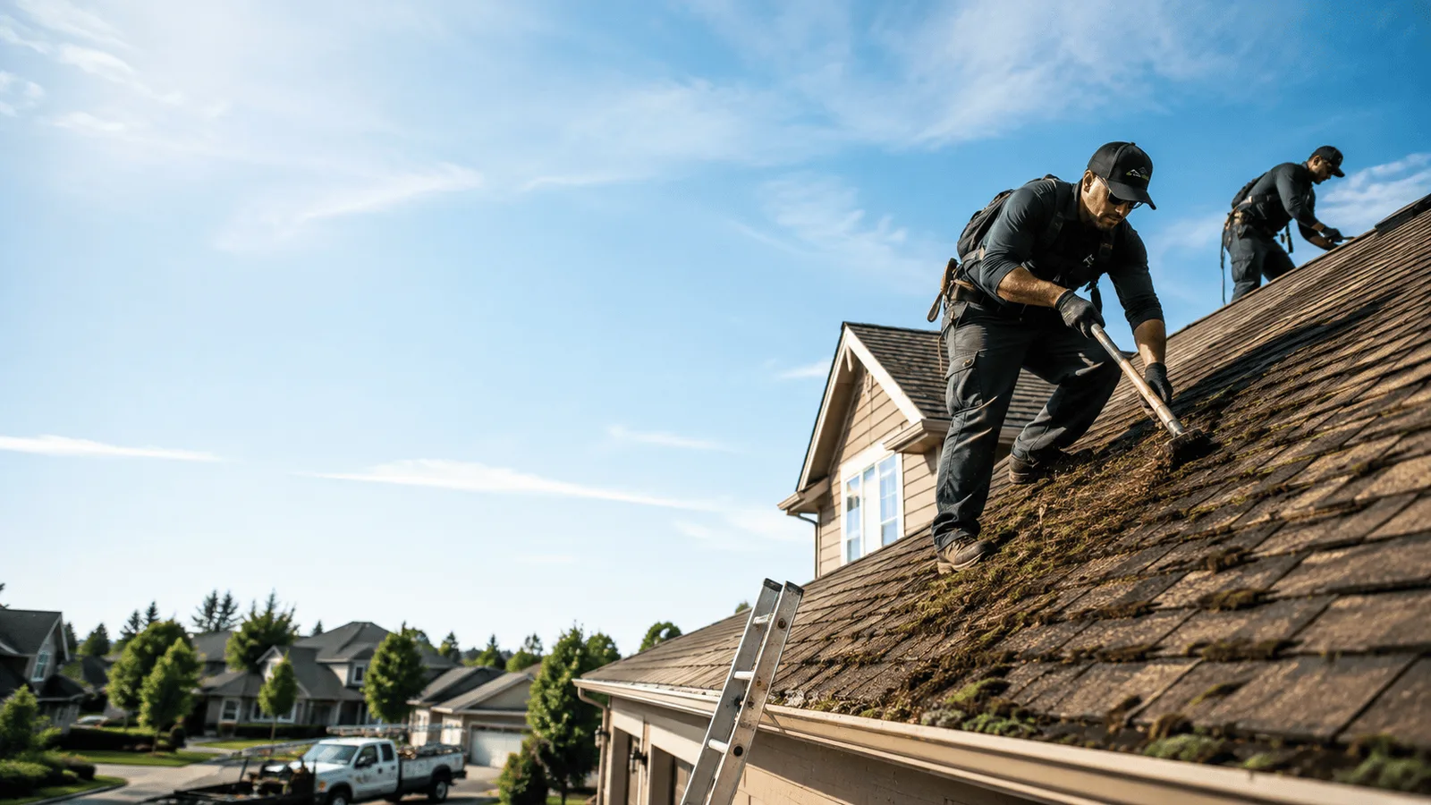 Roof Moss Removal in Overton, TX near me